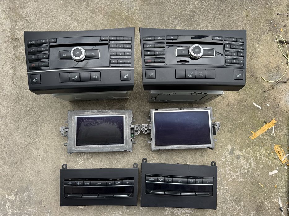 NTG, дисплей нави и управление на климатроник Mercedes E класа W212