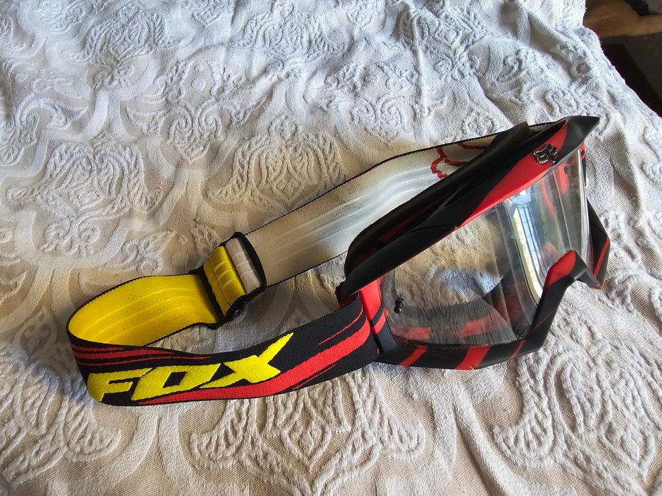 casca enduro Airoh M + ochelari fox