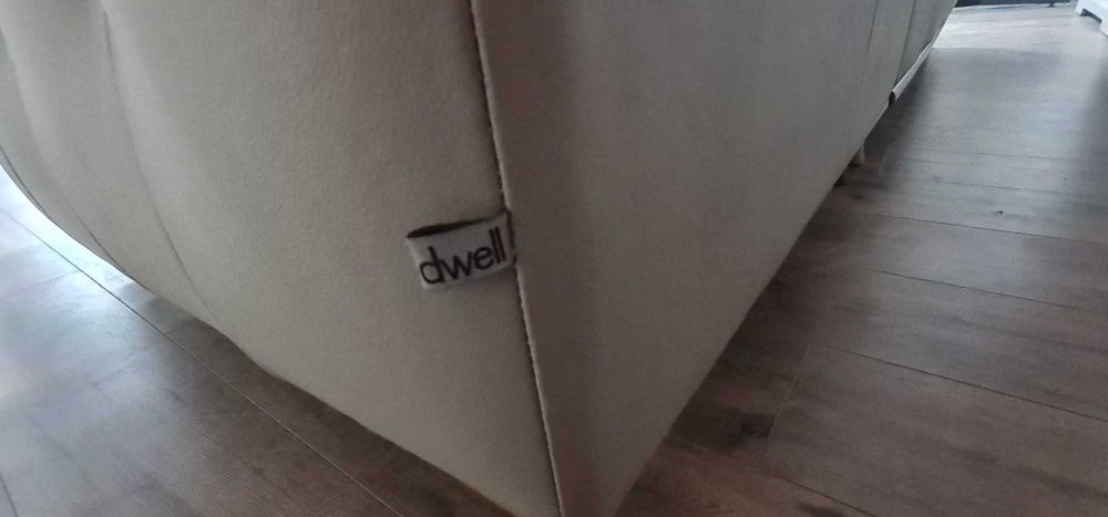 ПРОМОЦИЯ! Сив кожен ъглов диван Dwell Albi