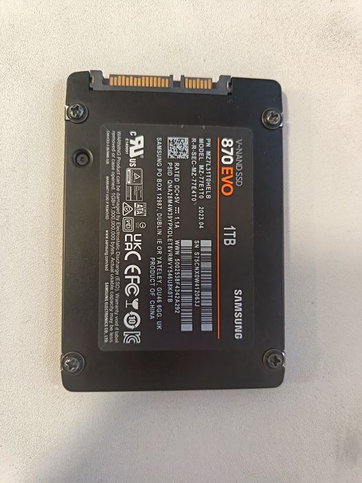 ssd samsung evo 870 second hand si noi de vanzare • Anunturi • OLX.ro
