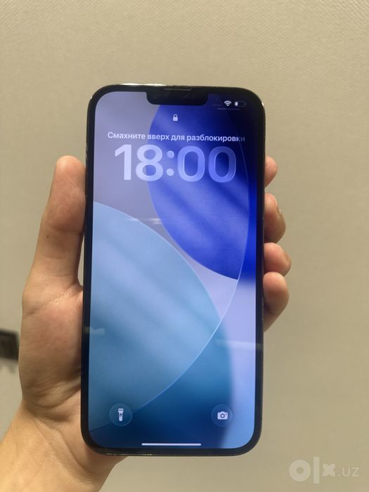 Iphone 13 pro max sotiladi 82% 256 tali