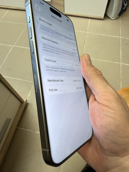 iPhone 15 Pro Max 256gb - перфектен