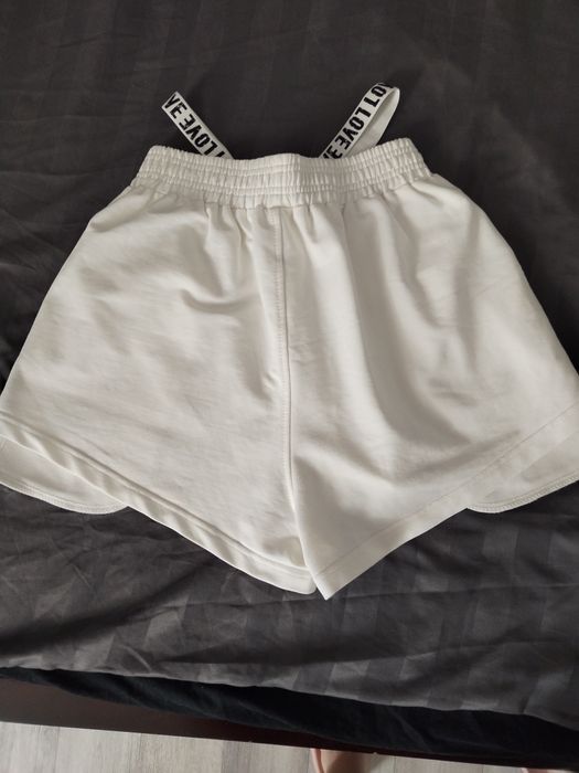 Летние белые шорты