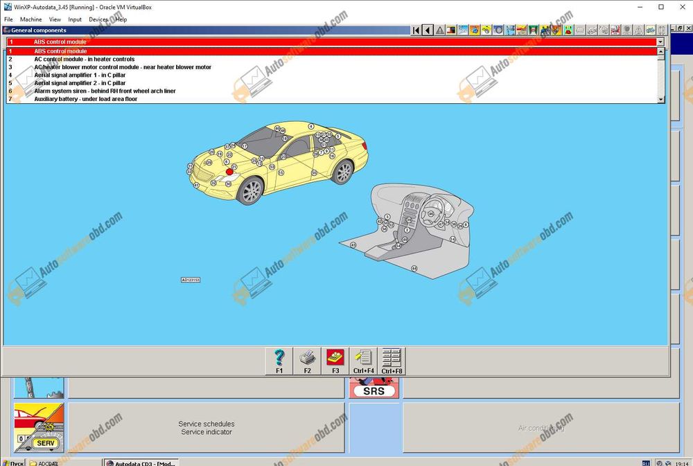 Auto Data 3.45 Сервизна база данни