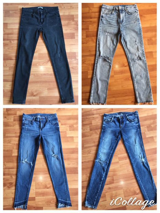 Blugi zara bershka pullbear marimea S_M