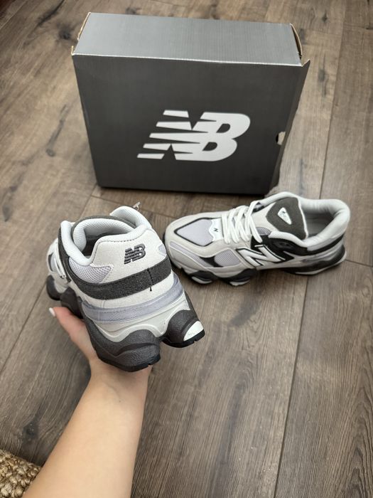 Adidasi New Balance 9060 Albi-Gri | Model nou 2026 | Adidasi unisex