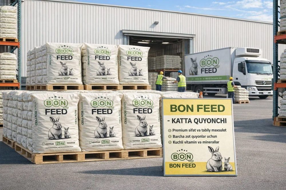 BON FEED quyonlar uchun korm