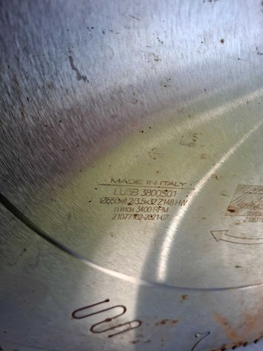 FREUD 550мм Дискове за цветни метали,PVC и Месинг