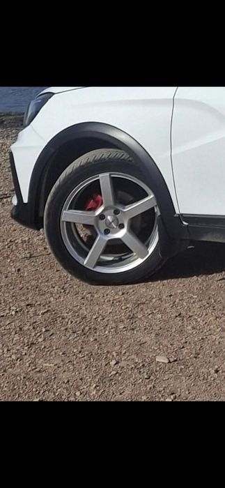 Диски vossen r17 с резиной лето