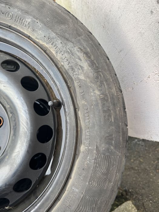 Jante r15 cu cauciucuri de vara