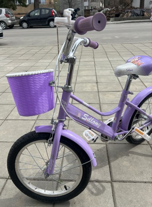 Велосипед Go Kart | 16 цола | лилаво детско колело