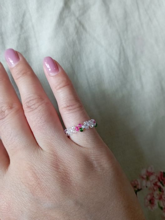 Колечки из бисера