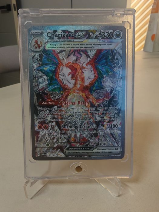 Коллекционная карта Pokémon — Charizard ex (Tera)