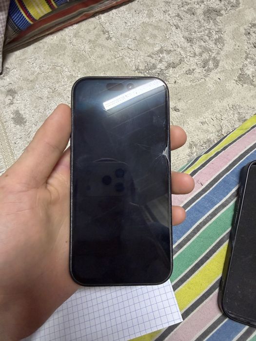 iphone16 черный 128 гб