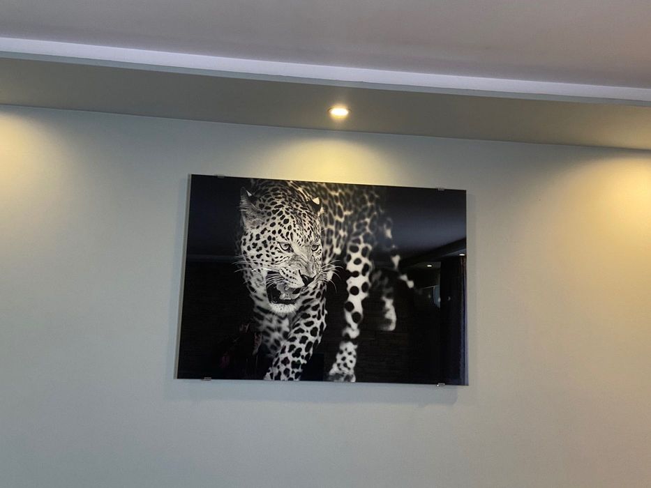 Картина стъкло_Леопард размер 100/70
