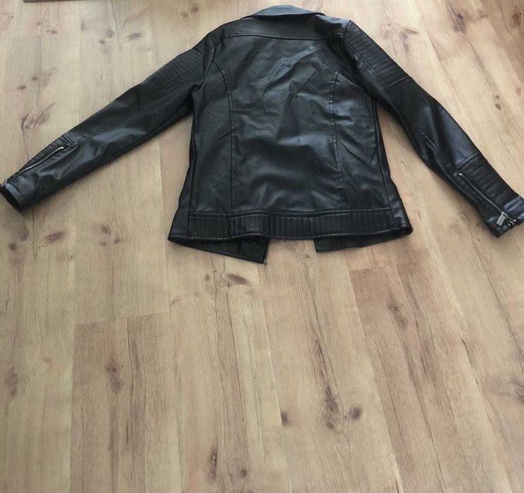 Кожено мъжко яке пролет-есен, размер М