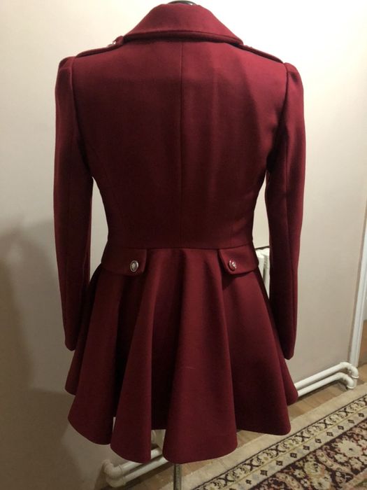 Palton rosu tip army