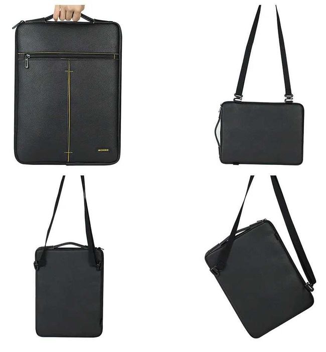 Кожаная сумка планшет для Макбук, iPad, ноутбука, планшета