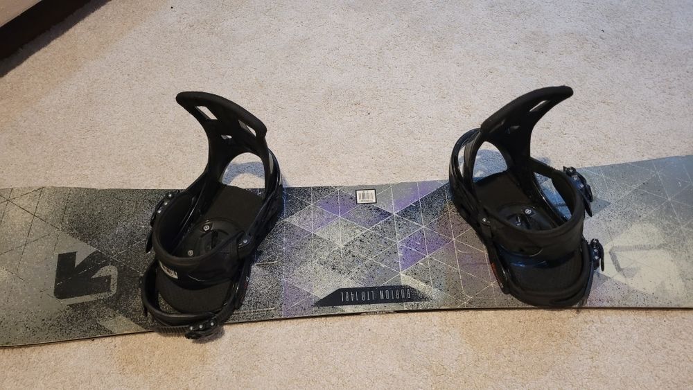 Placa snowboard Burton 148 cu legături Burton