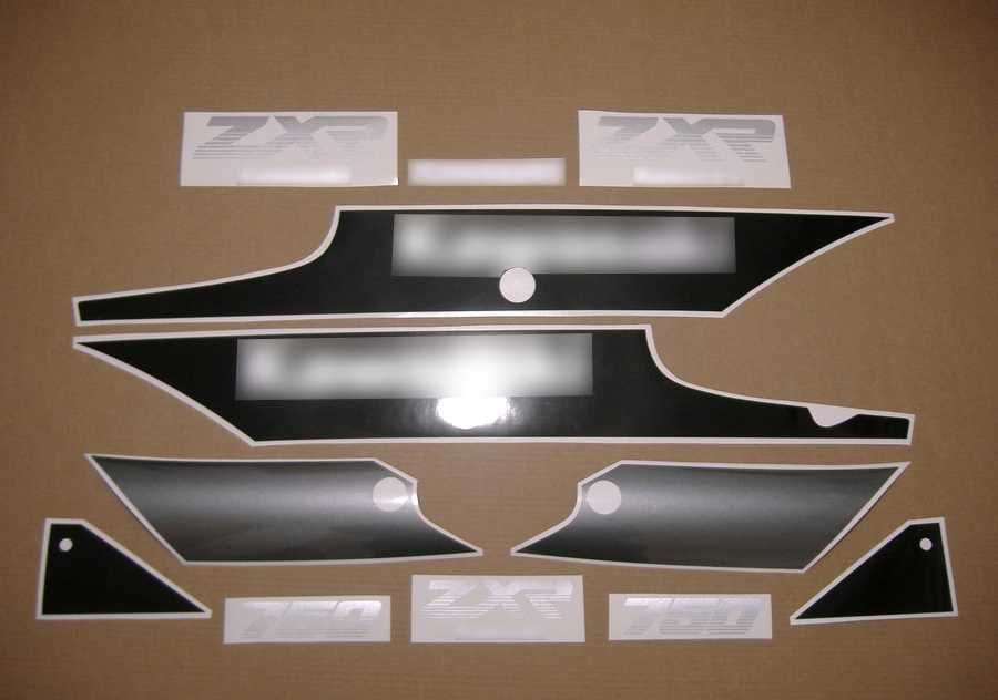 Стикери Kawasaki ZXR 750 1989г.-1994г. лепенки кавазаки зхр zx-7