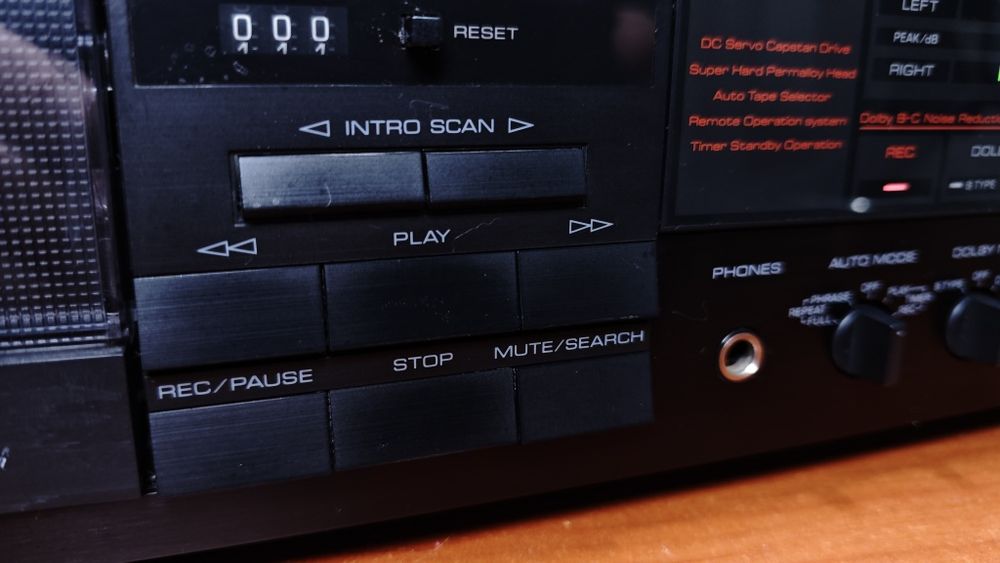 Deck casetofon Yamaha KX 200 rs