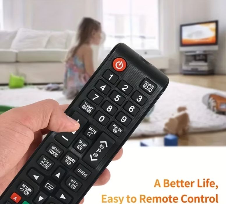 Telecomanda pentru televizor Samsung.