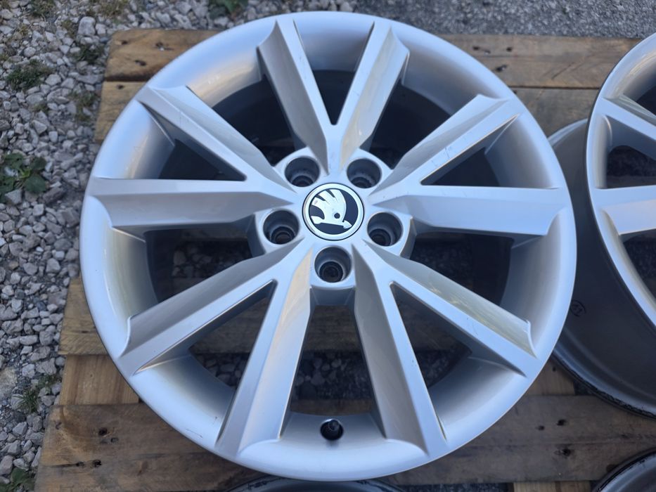 Лети джанти 16ки 5х100 Skoda