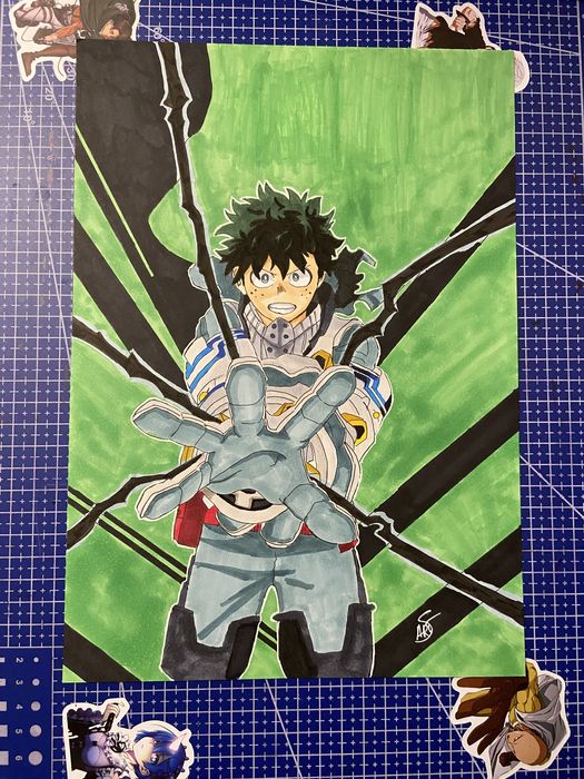 рисунки на аниме герои