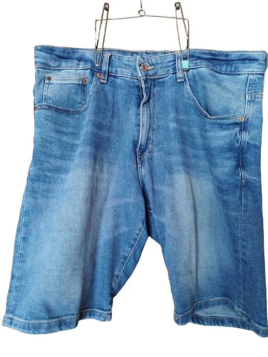 Мъжки къси панталони от деним Zara, 99% памук, 34