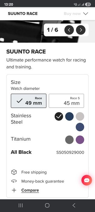 Ceas Suunto Race.Sigilat!