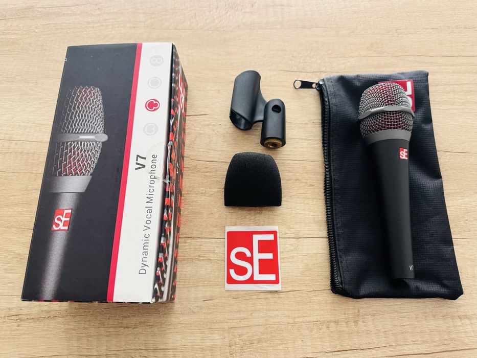 Вокален микрофон sE V7, като НОВ!