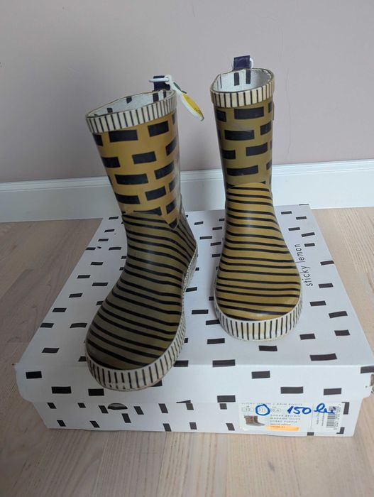 Cizme ploaie copii Sticky Lemon 31