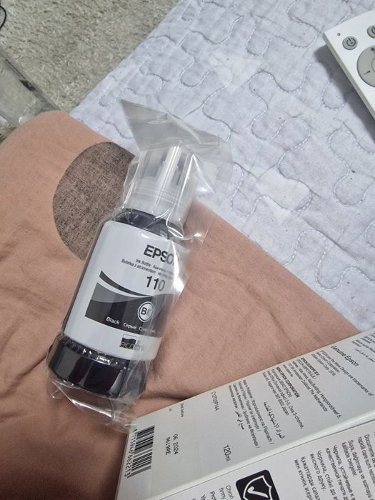 Cerneala originala EPSON 110 EcoTank C13T03P14A, negru(black) Cartus