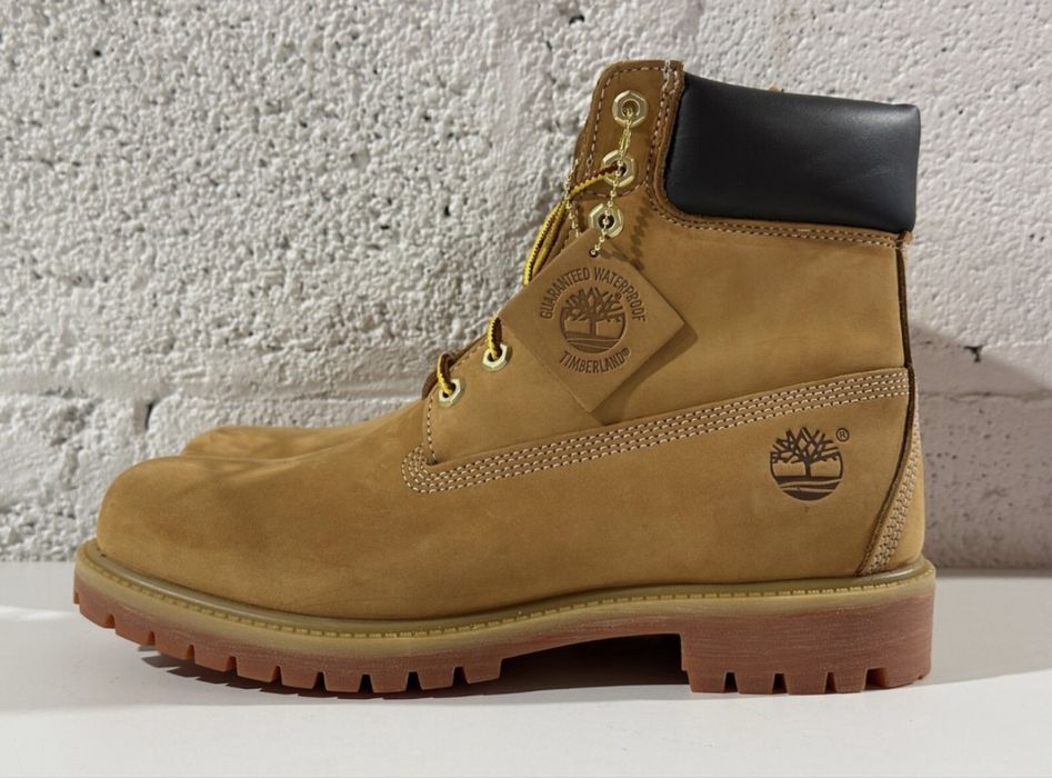Timberland 6 Inch Boot Wheat Nubuck Premium