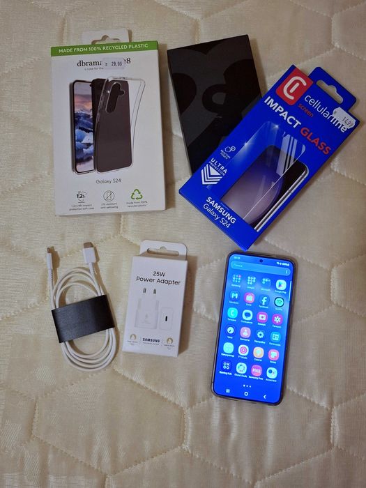 Цена по Договаряне Samsung S24 256GB Good Onyx Black