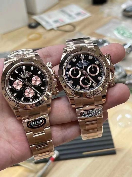 rolex daytona 4130 full rose gold 4130