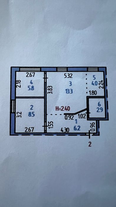 Продам двухкомнатную квартиру