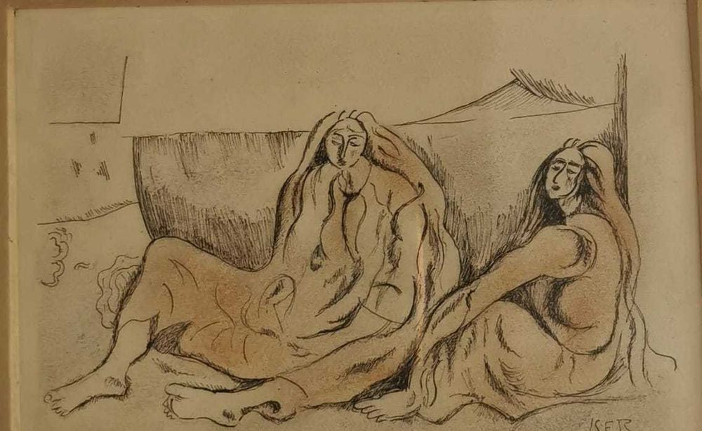 Pictura Tablou Iosif Iser _ Tataroaice