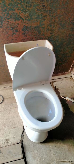 Унитаз для строителей без крышки