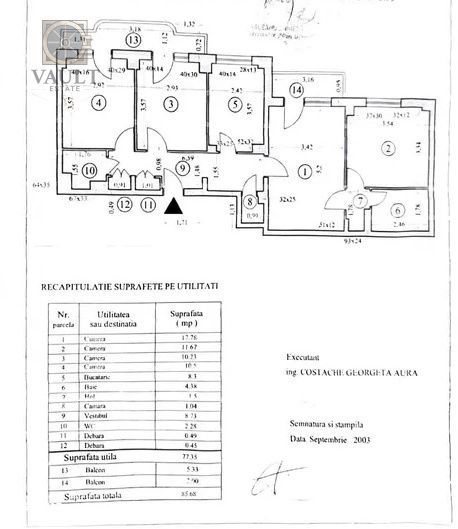 Apartament 4 Camere-2 Bai-2 Balcoane-Reabilitat-Margeanului-Rahova