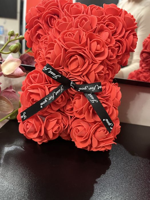 Мечета от червени рози за подарък 20см само с наложен платеж