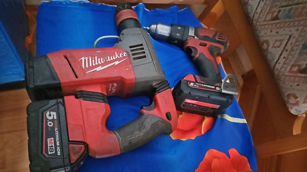 filetantă Dewalt.bormașină milwaukee