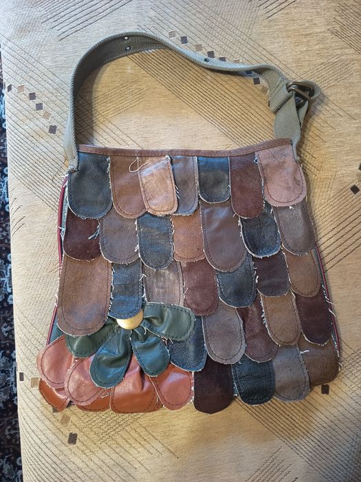 Чанта от естествена кожа