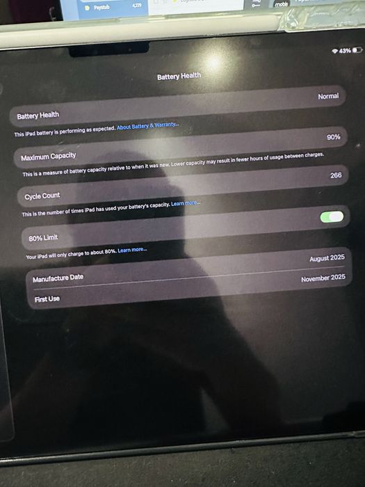 Ipad pro 13 inch M5 / 256 + apple pencil pro