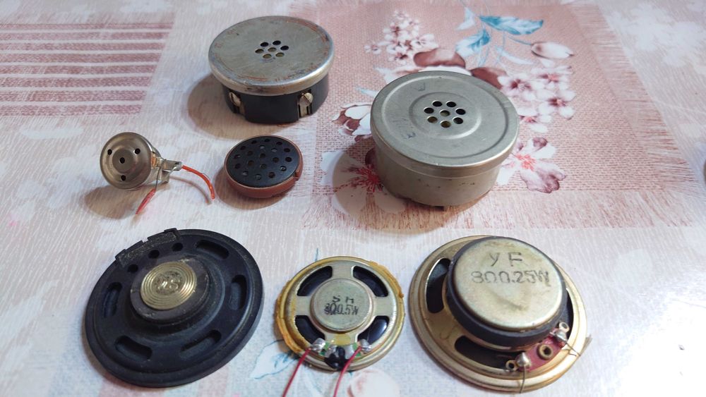 Динамики на 0,25Вт, 0,5Вт, 1Вт,3Вт,цены договорные