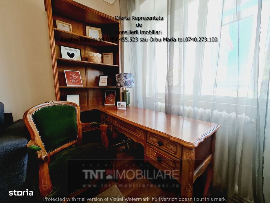 Apartament 1 Cameră Decomandat Copou DE ÎNCHIRIAT
