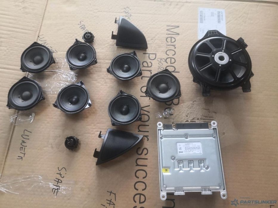 Sistem Audio Burmester Mercedes-Benz S-Class W222, V222, X222 2013 -
