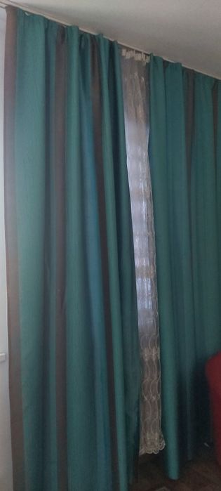 Шторы и покрывало в наборе