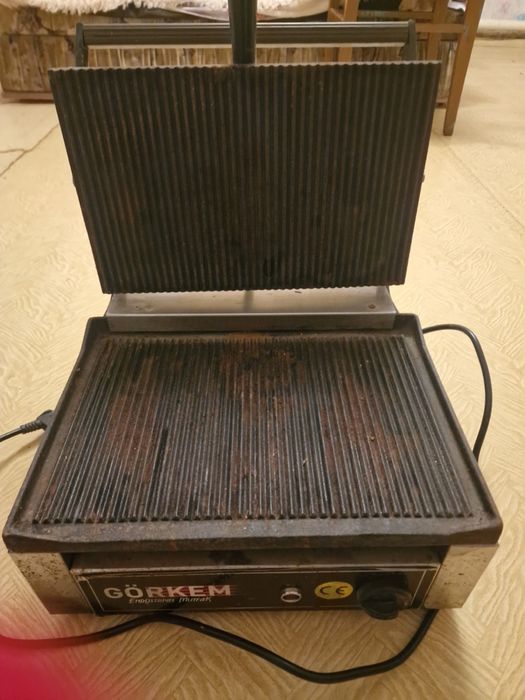 гриль + тостер (прижимной)