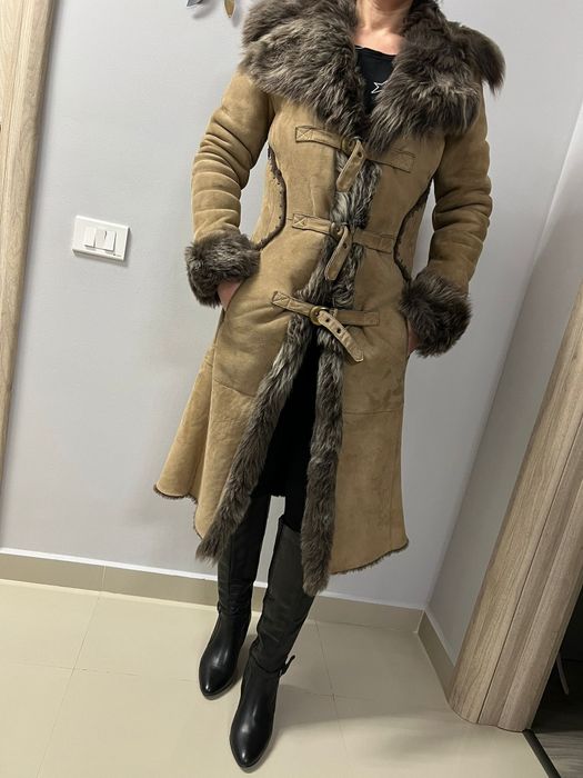 Cojoc de iarna, din blana de oaie